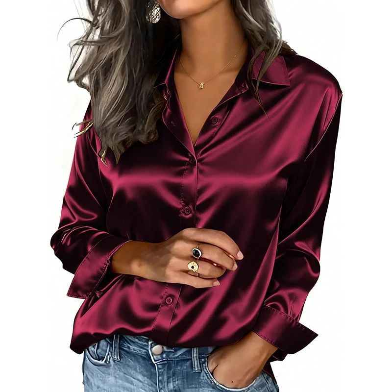 Chemisier élégant pour femme (printemps/automne) – Image 2