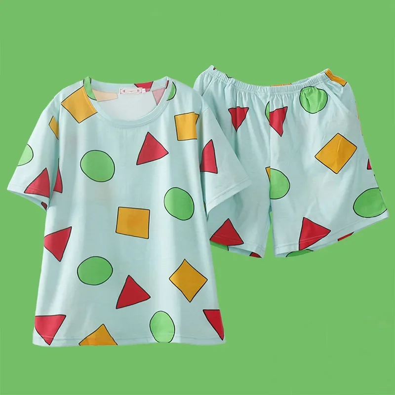 Pyjama d'été en coton pour homme et femme – Image 4