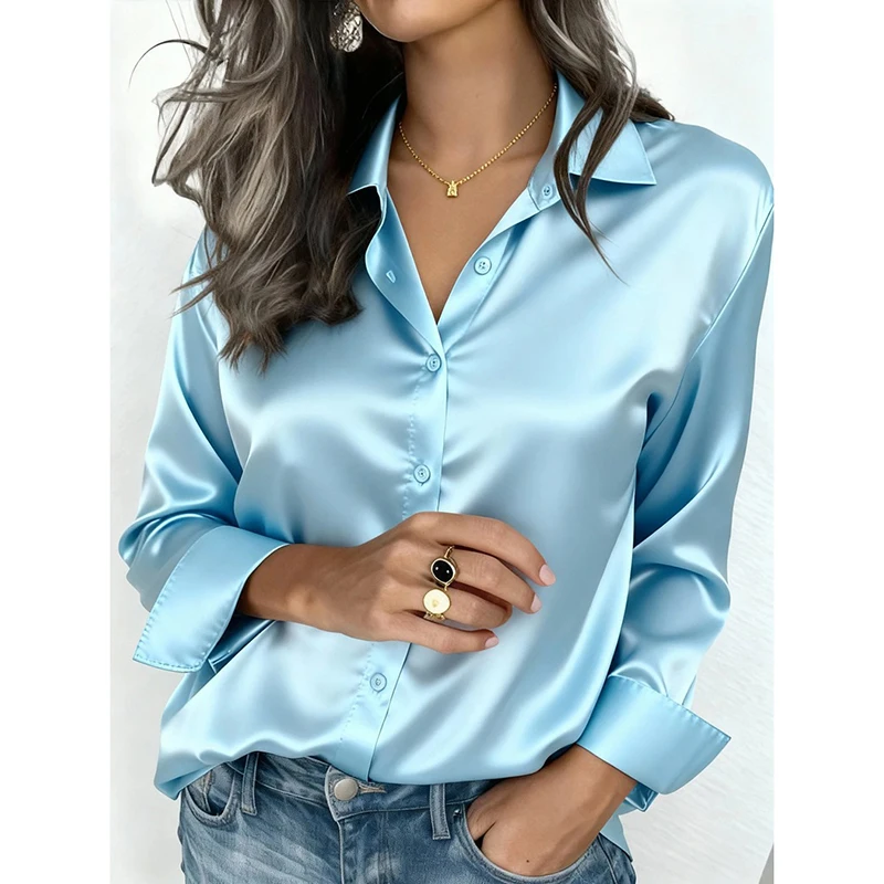 Chemisier élégant pour femme (printemps/automne) – Image 8