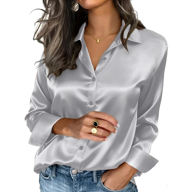 Chemisier élégant pour femme (printemps/automne) – Image 13