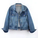 Nouveau manteau en jean pour femme