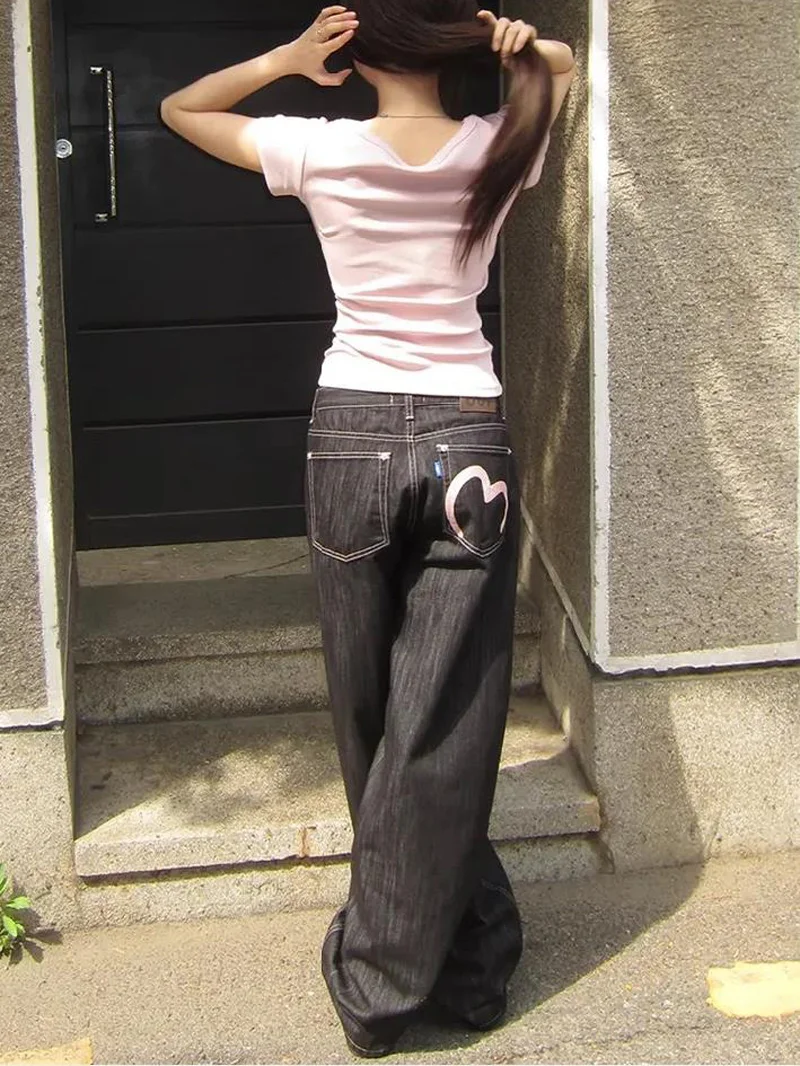 Jean large style Y2K pour femme