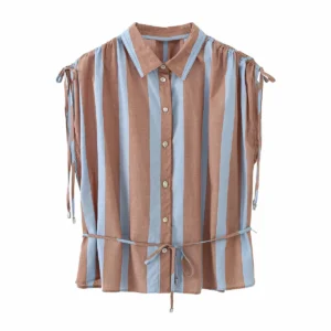 Chemise décontractée sans manches