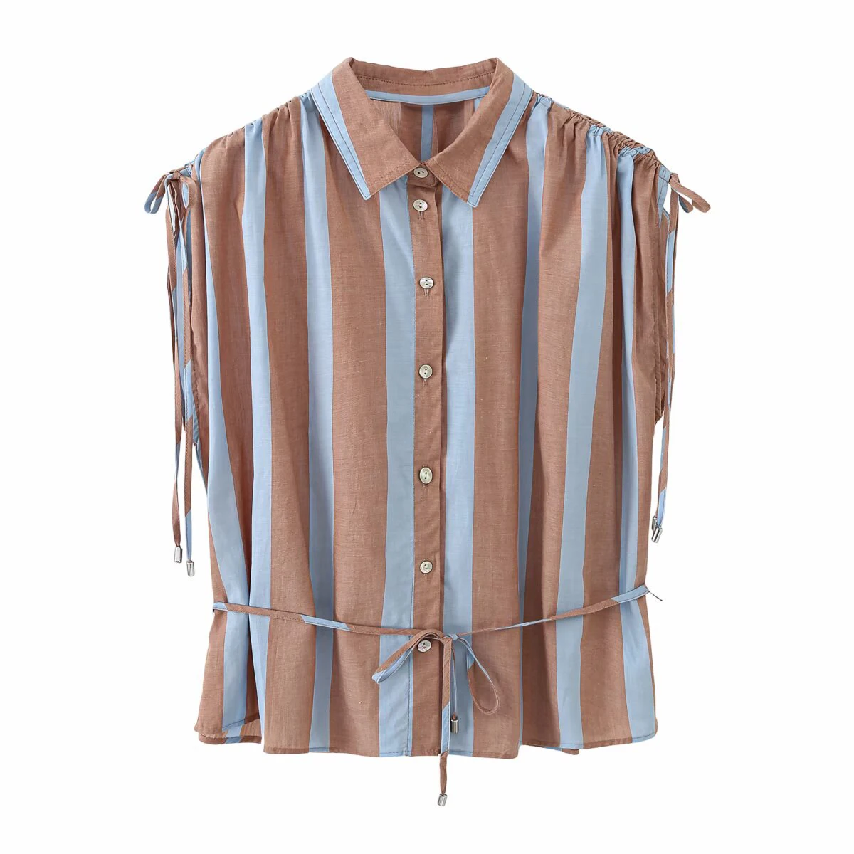 Chemise décontractée sans manches