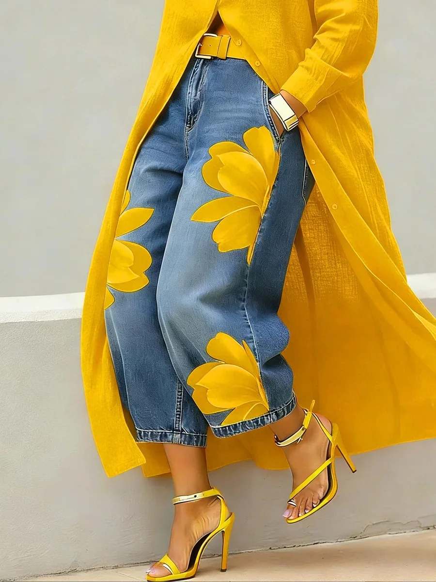 Jean taille haute style « American Street » – Image 4