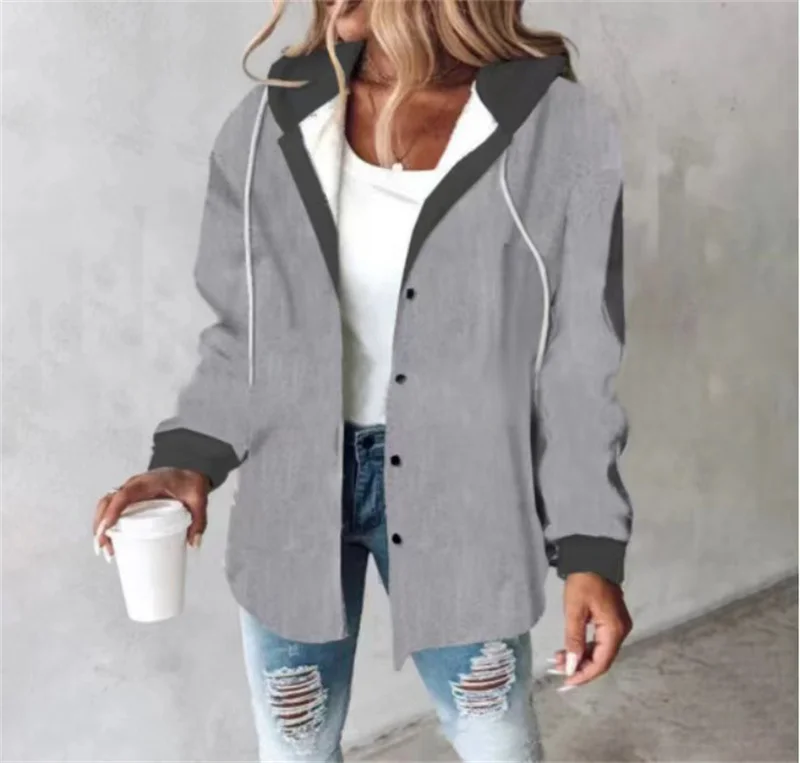 Chemise à carreaux décontractée pour femme – Image 8
