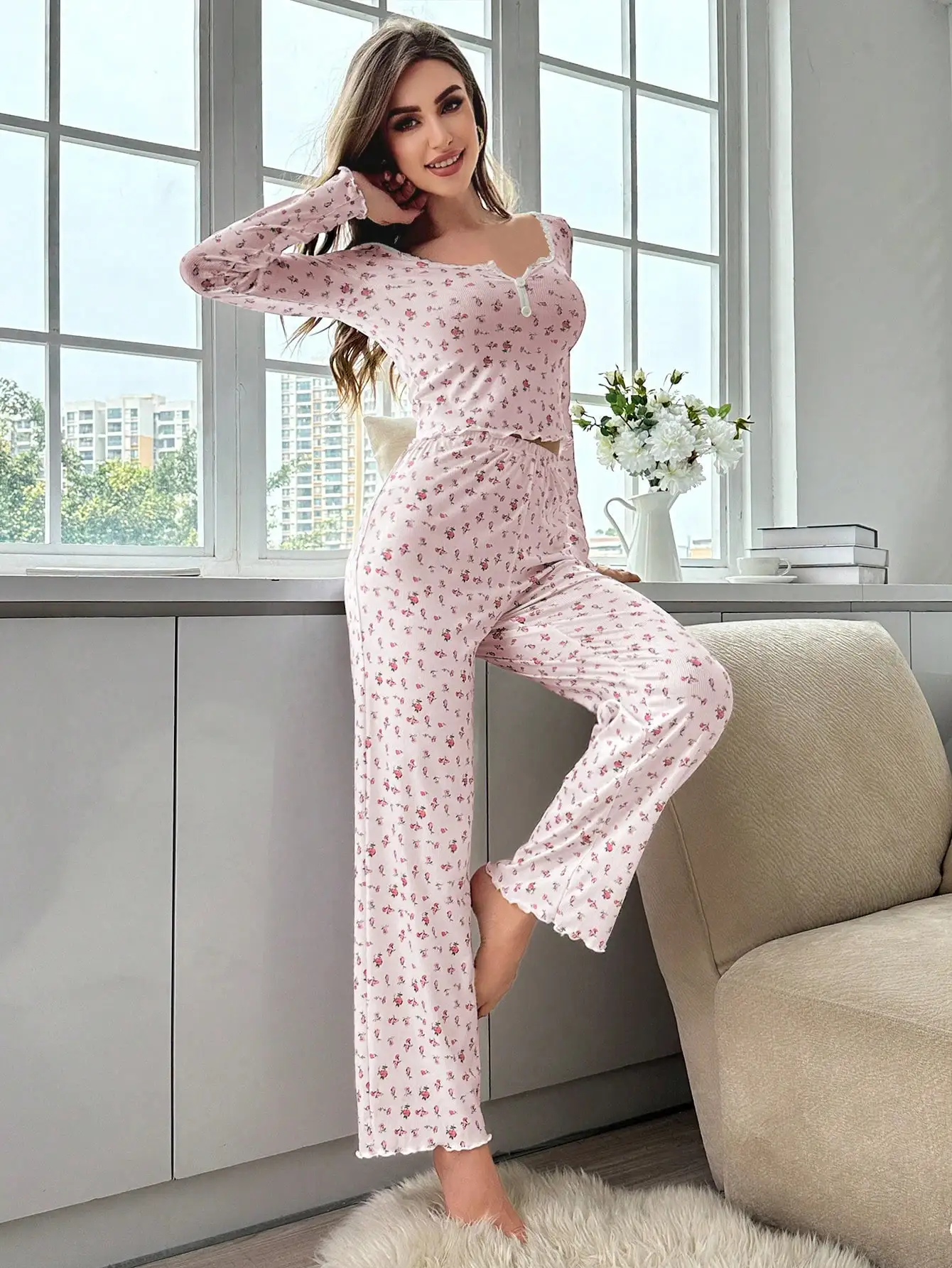 Ensemble de pyjama à manches longues – Image 3