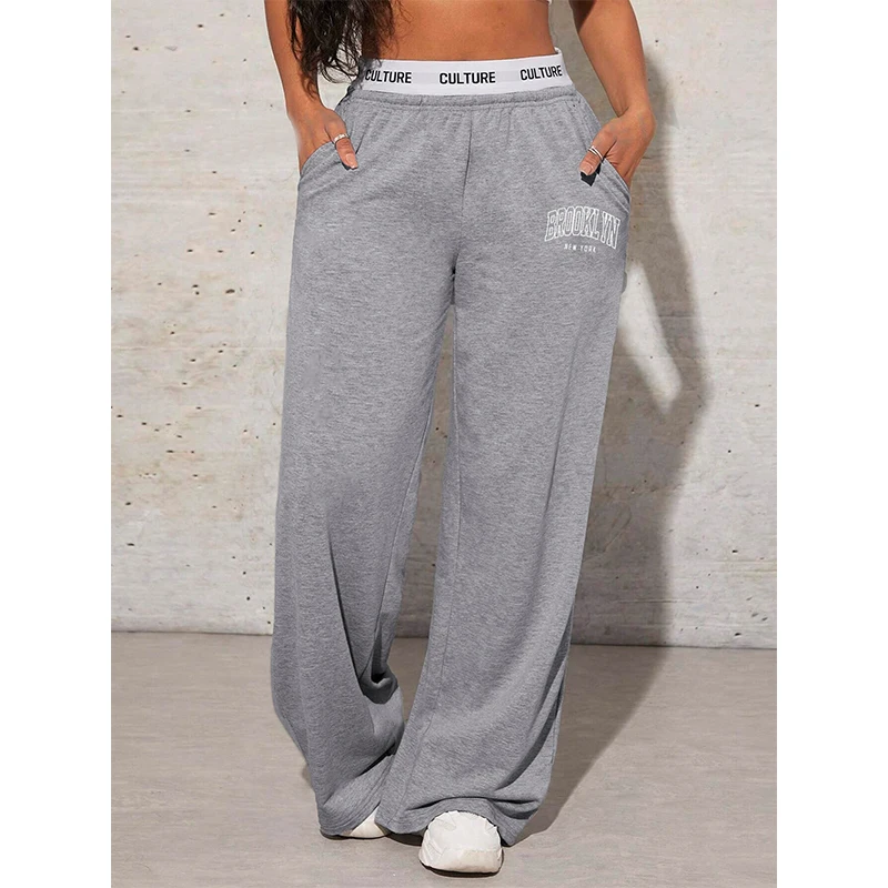 Pantalon large décontracté pour femme – Image 3