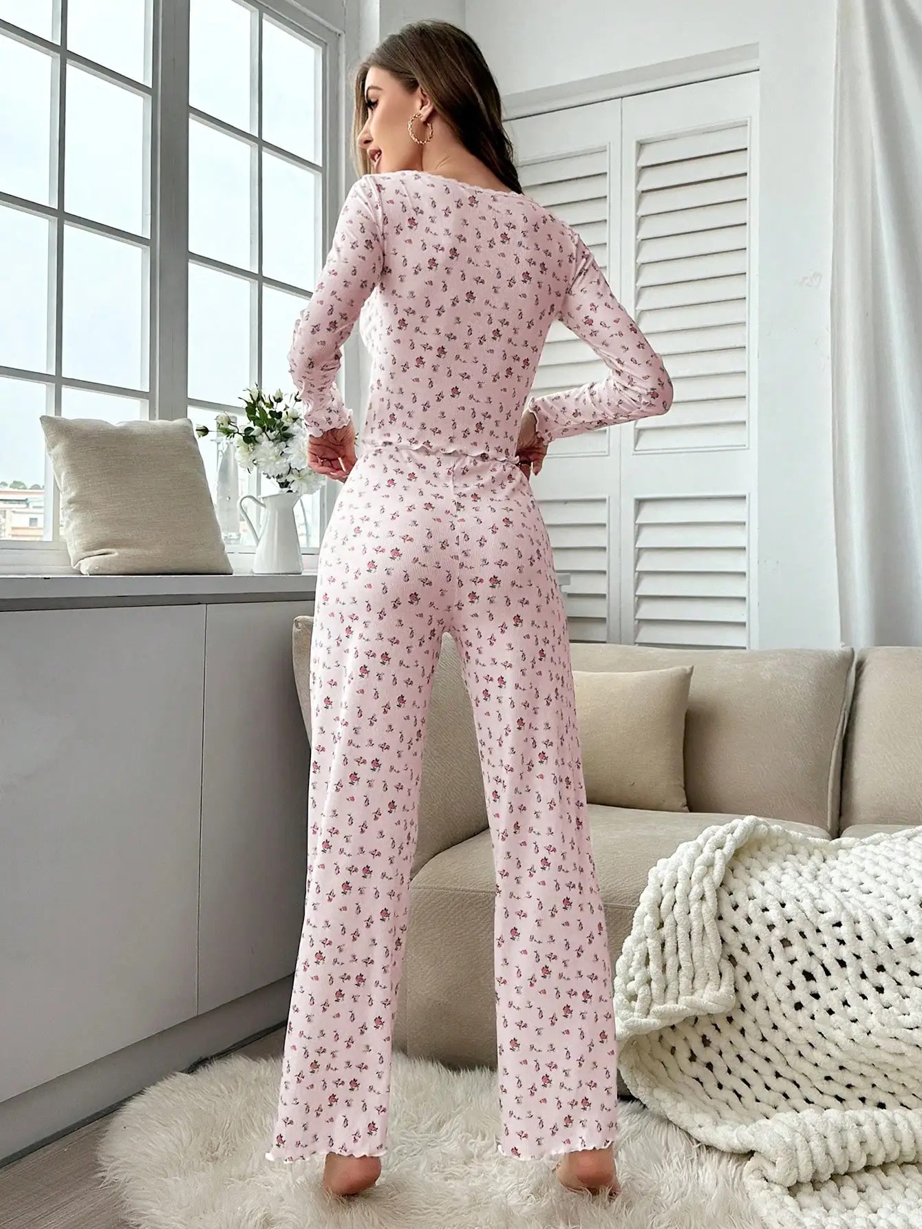 Ensemble de pyjama à manches longues – Image 2