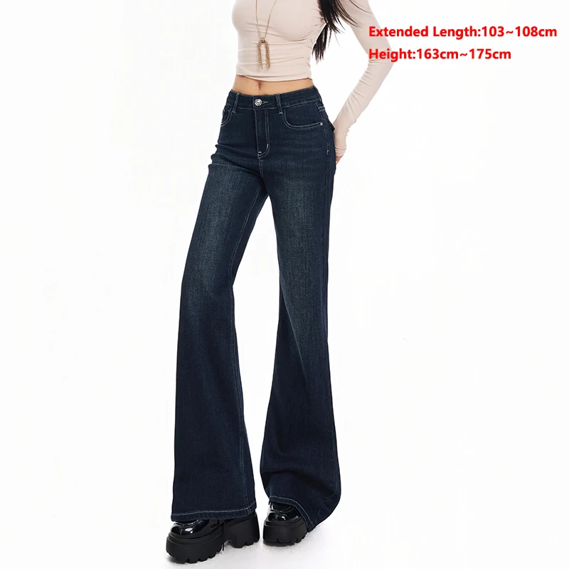 Nouveau jean femme taille haute coupe bootcut – Image 4