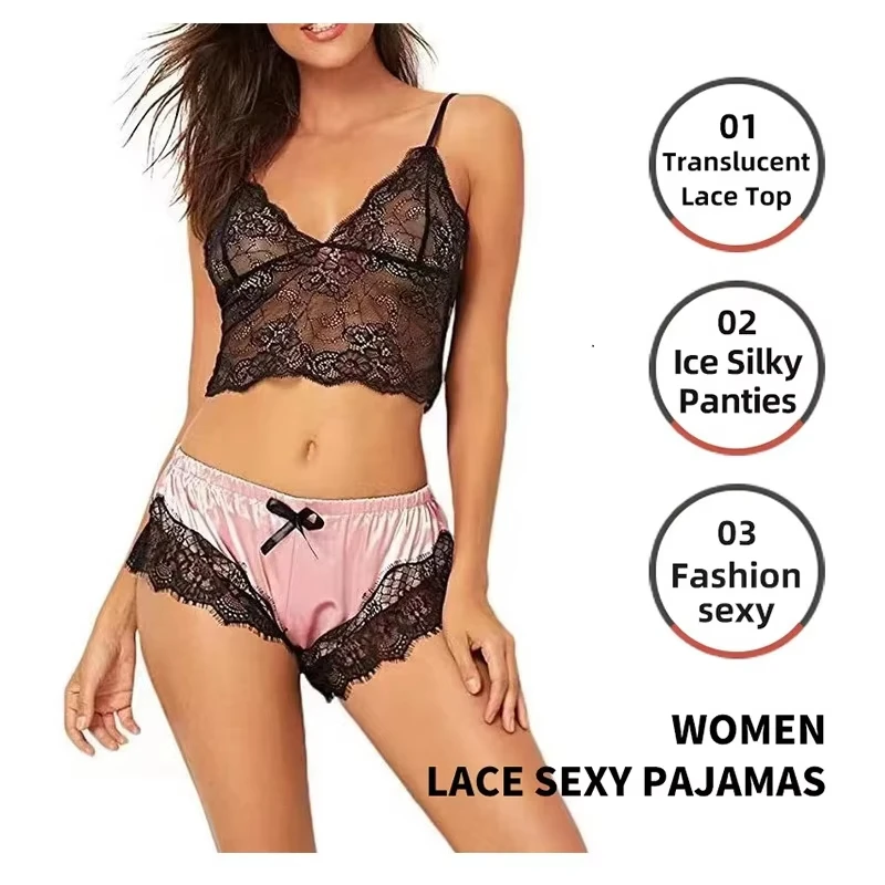 Ensemble pyjama sexy pour femme – Image 2