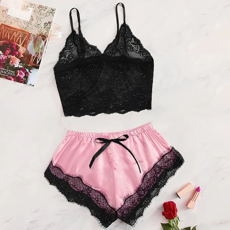 Ensemble pyjama sexy pour femme