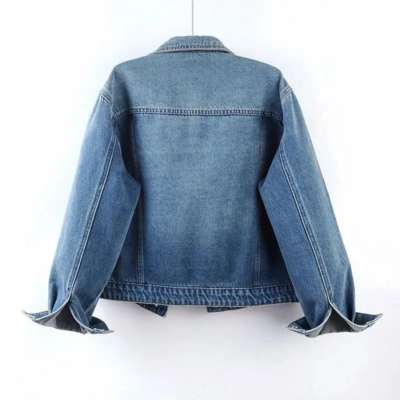 Nouveau manteau en jean pour femme – Image 2