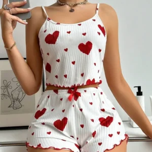 Ensemble de pyjama pour femme (2 pièces)