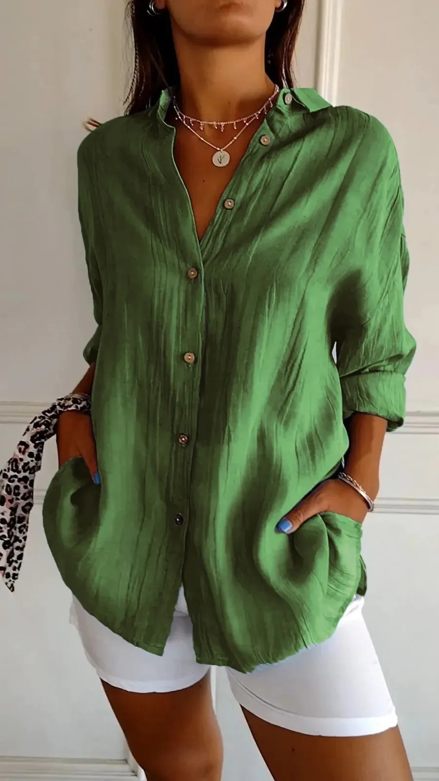 Blouse pour femme, coupe ample – Image 5