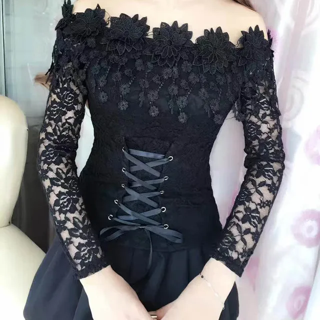 Chemise Haut court sexy pour femme – Image 2