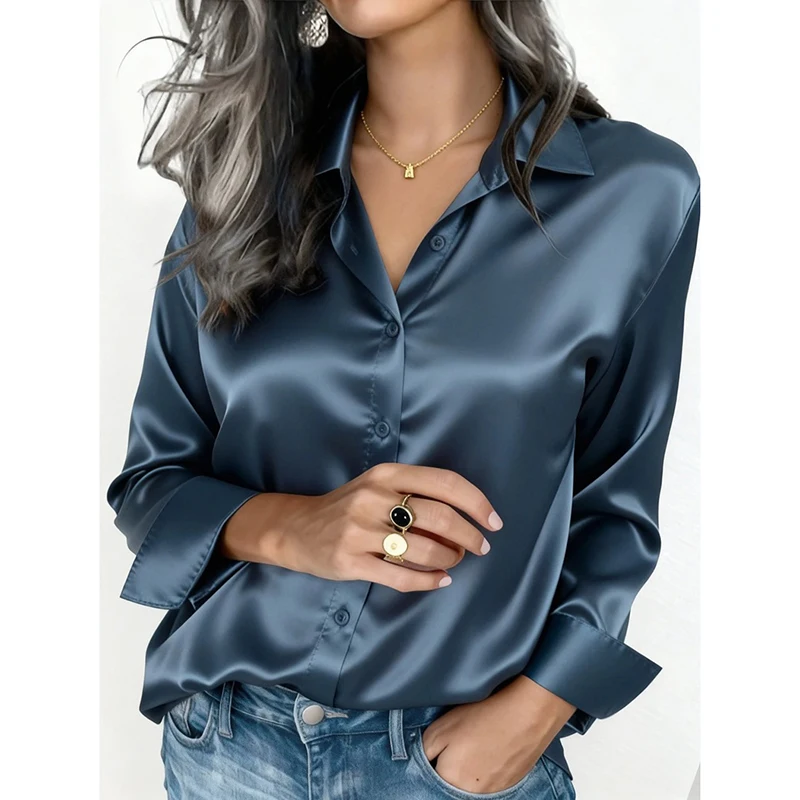 Chemisier élégant pour femme (printemps/automne) – Image 12