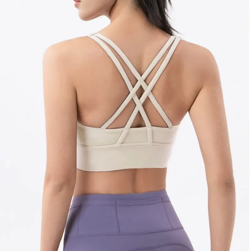 Brassière de sport pour femme – Dos nageur – Image 2