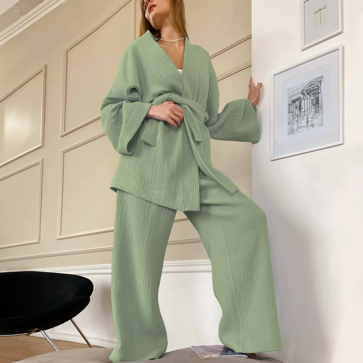 Pyjama kimono NHKDSASA , nouveauté 100% – Image 11