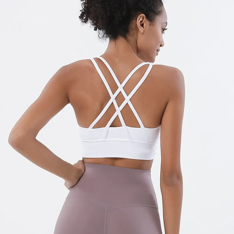Brassière de sport pour femme – Dos nageur – Image 4