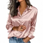 Chemisier élégant pour femme (printemps/automne)