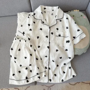 Pyjama d'été léger pour femme (deux pièces)