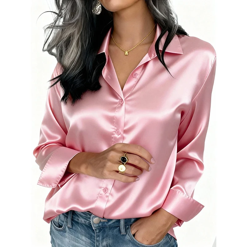 Chemisier élégant pour femme (printemps/automne) – Image 11