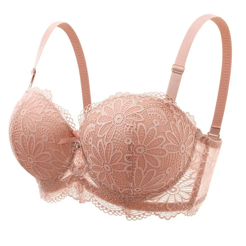 Soutien-gorge en dentelle push-up avec armatures – Image 2