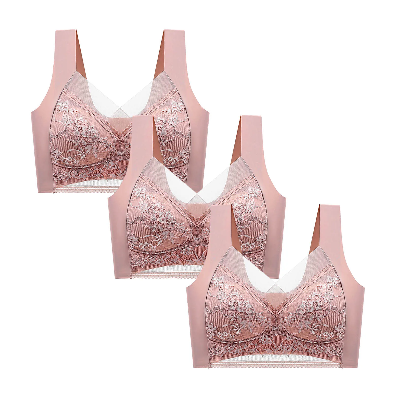 Soutiens-gorge push-up en dentelle pour femme – Image 10