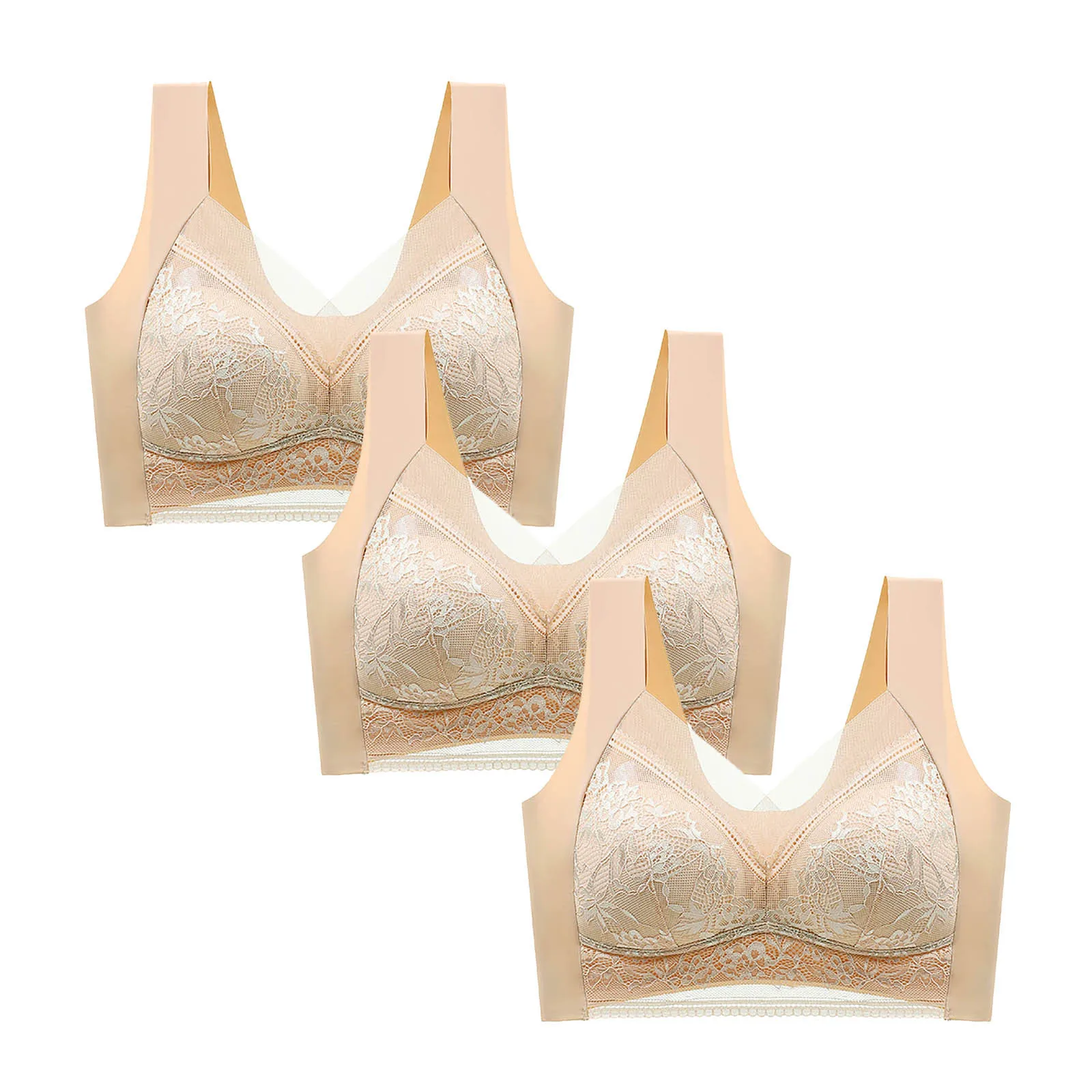 Soutiens-gorge push-up en dentelle pour femme – Image 5