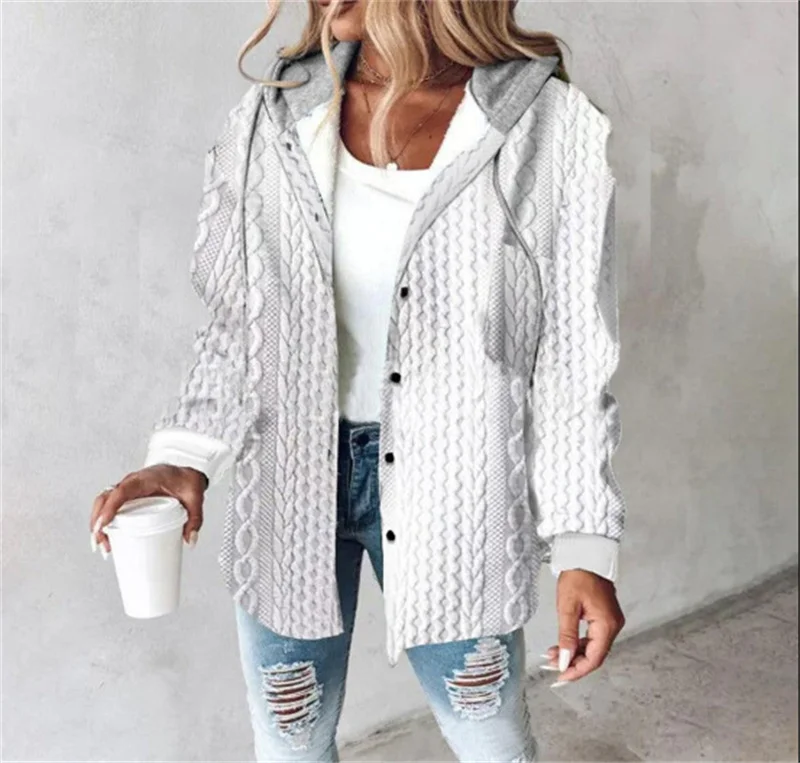 Chemise à carreaux décontractée pour femme – Image 11