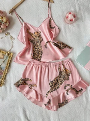 Ensemble de pyjama deux pièces pour femme