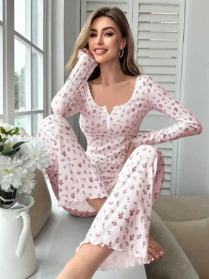 Ensemble de pyjama à manches longues