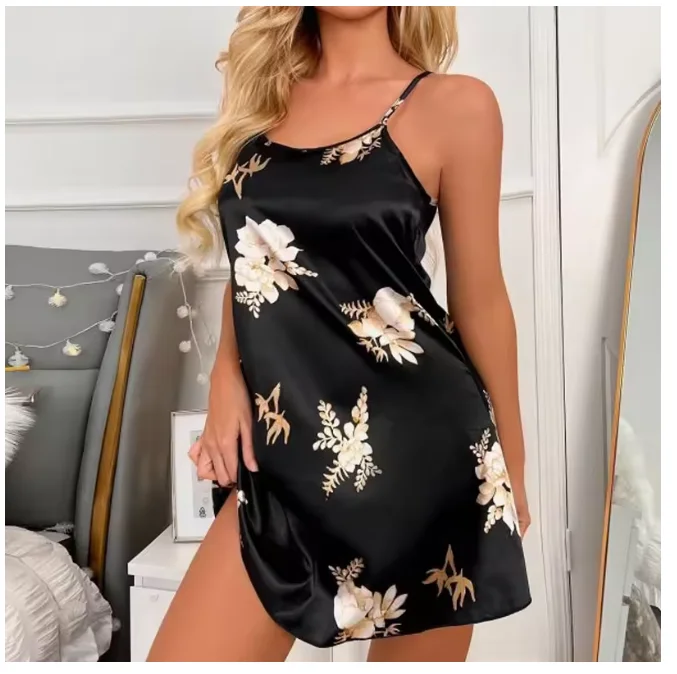 Nuisette sexy à bretelles pour femme – Image 8
