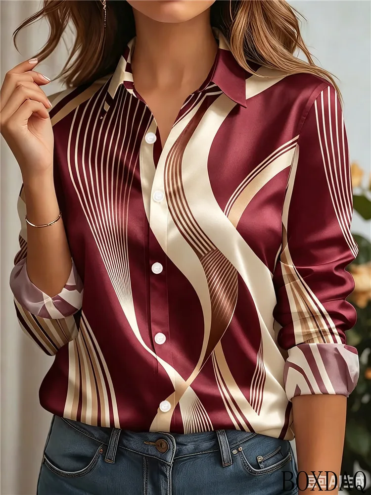 Nouvelle blouse décontractée et tendance – Image 7