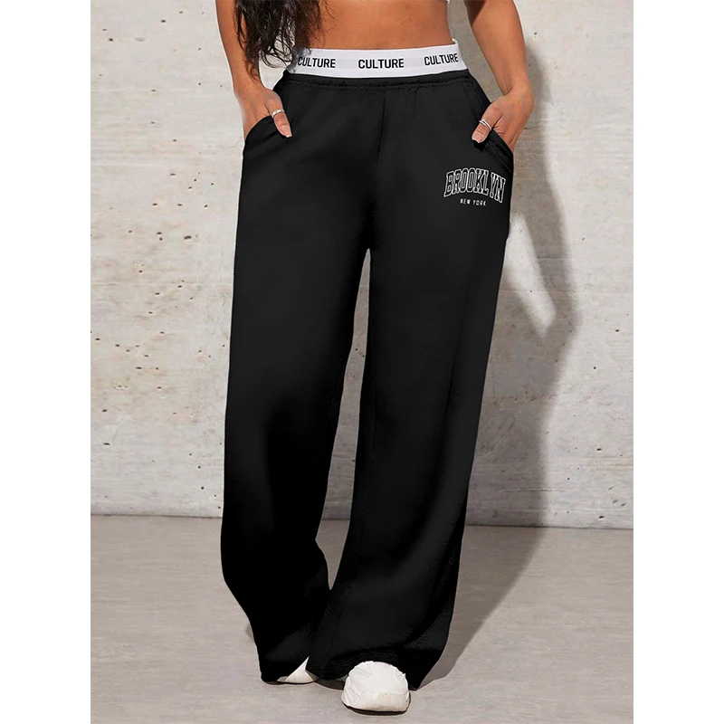 Pantalon large décontracté pour femme – Image 2